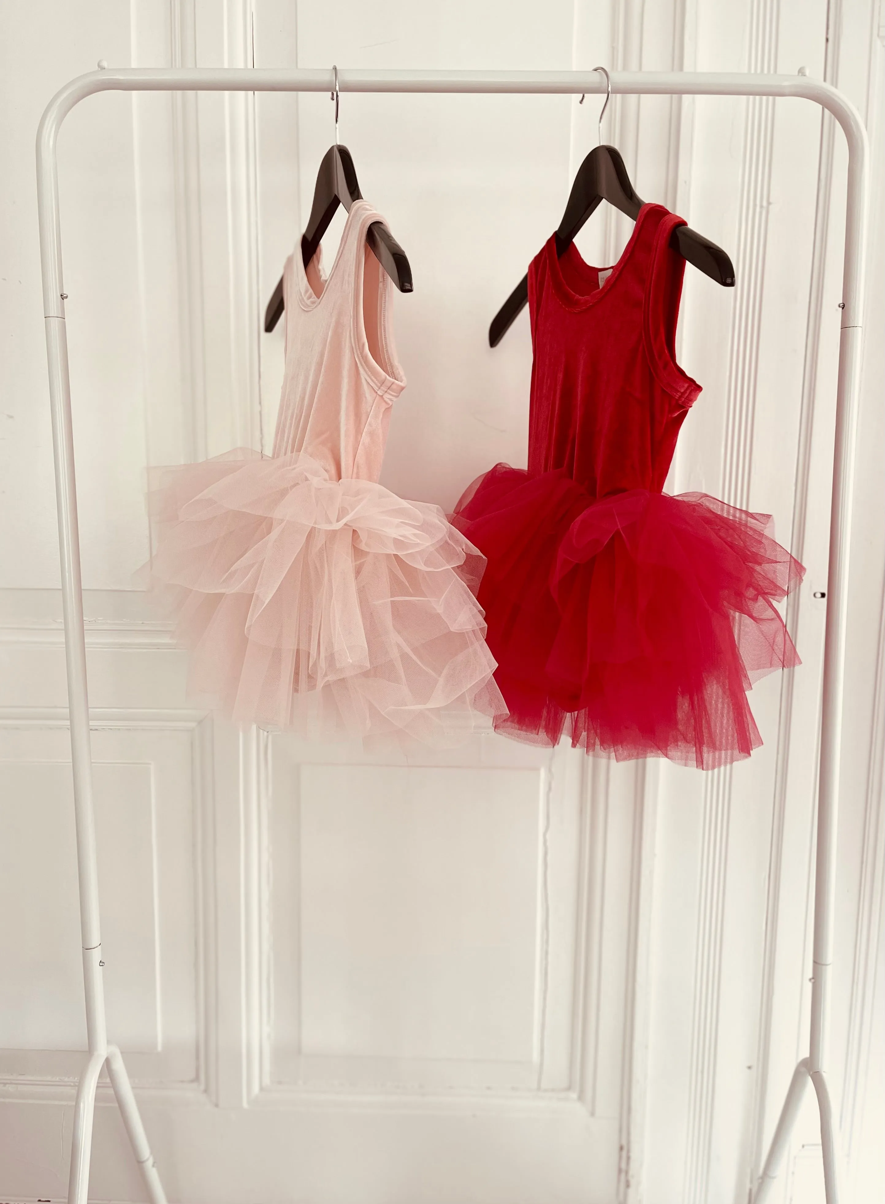 DOLLY TIMELESS VELVET TUTU DRESS pink