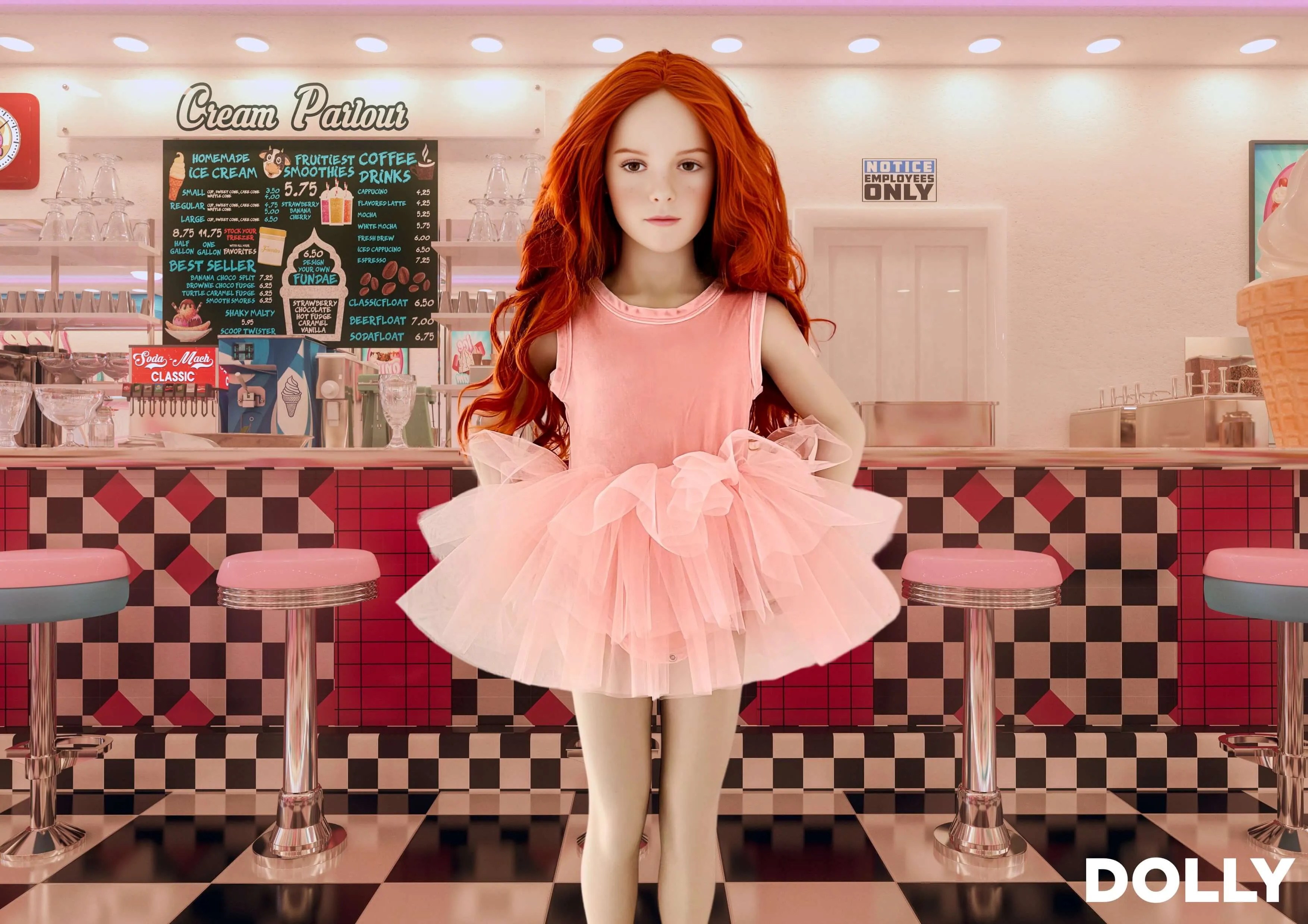 DOLLY TIMELESS VELVET TUTU DRESS pink