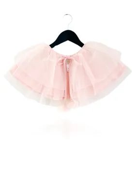 DOLLY TULLE CAPE  pink