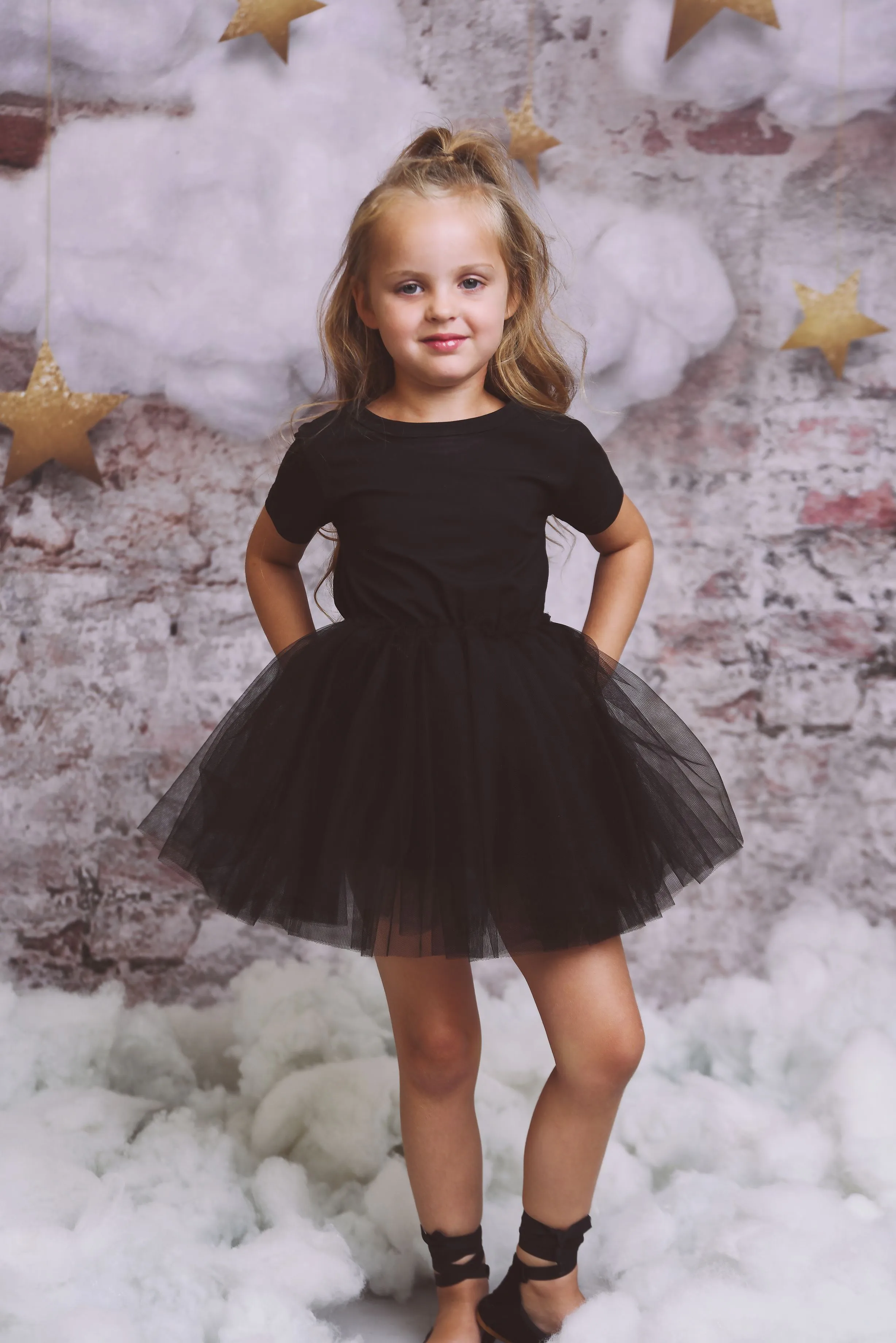 DOLLY® TUTULLY T-SHIRT TUTU DRESS black