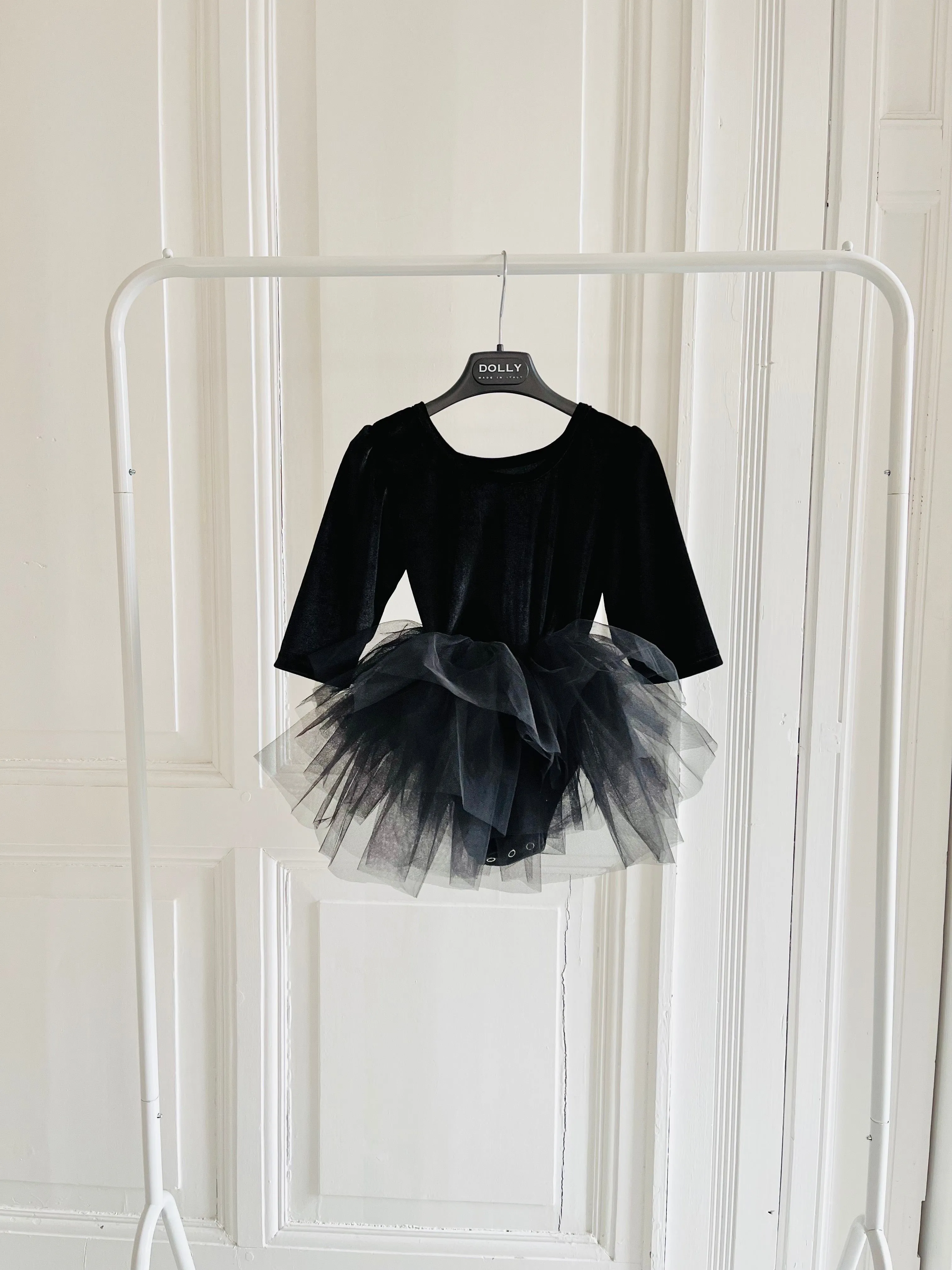 DOLLY UNIVERSE VELVET PLANET TUTU DRESS black