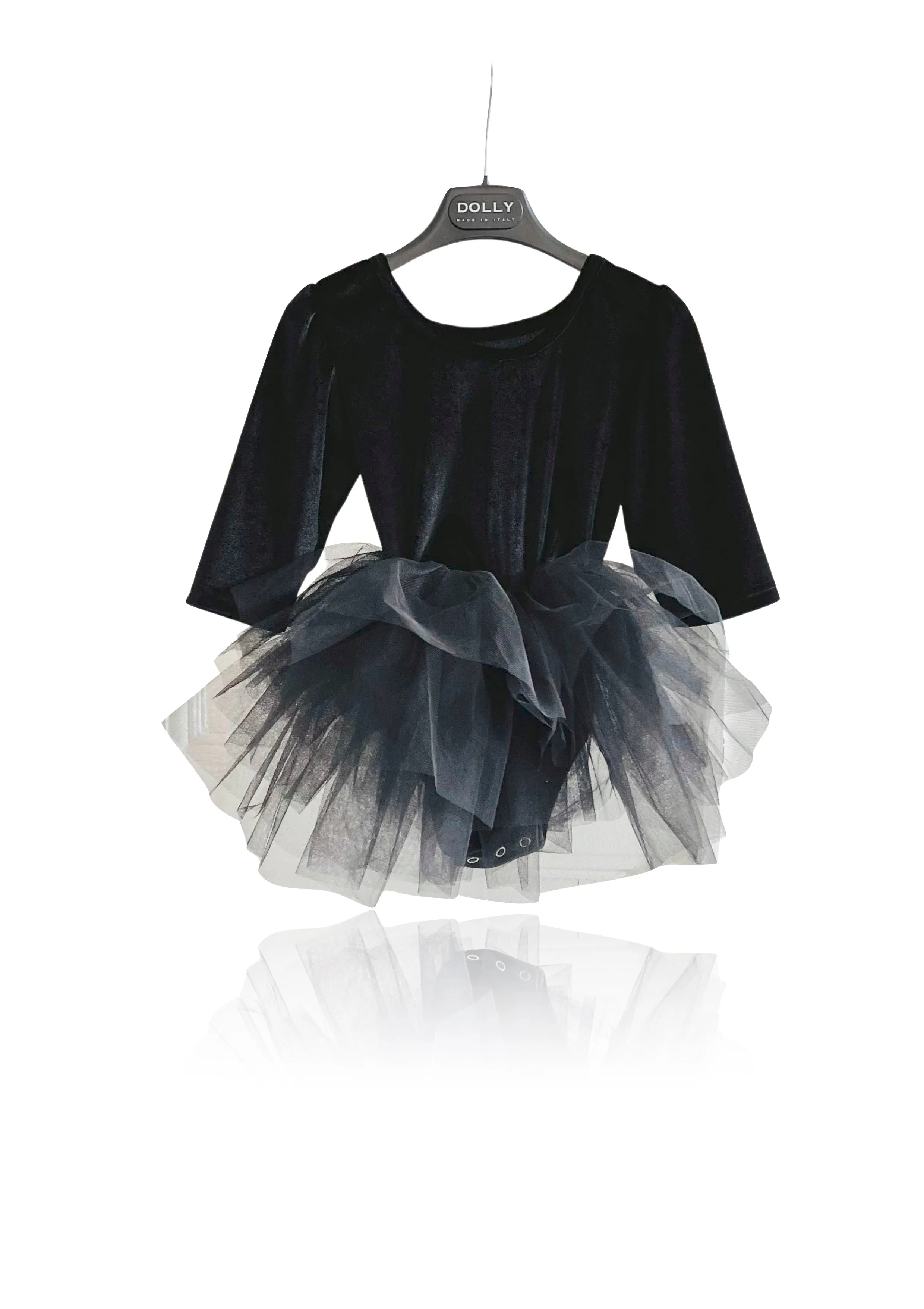 DOLLY UNIVERSE VELVET PLANET TUTU DRESS black