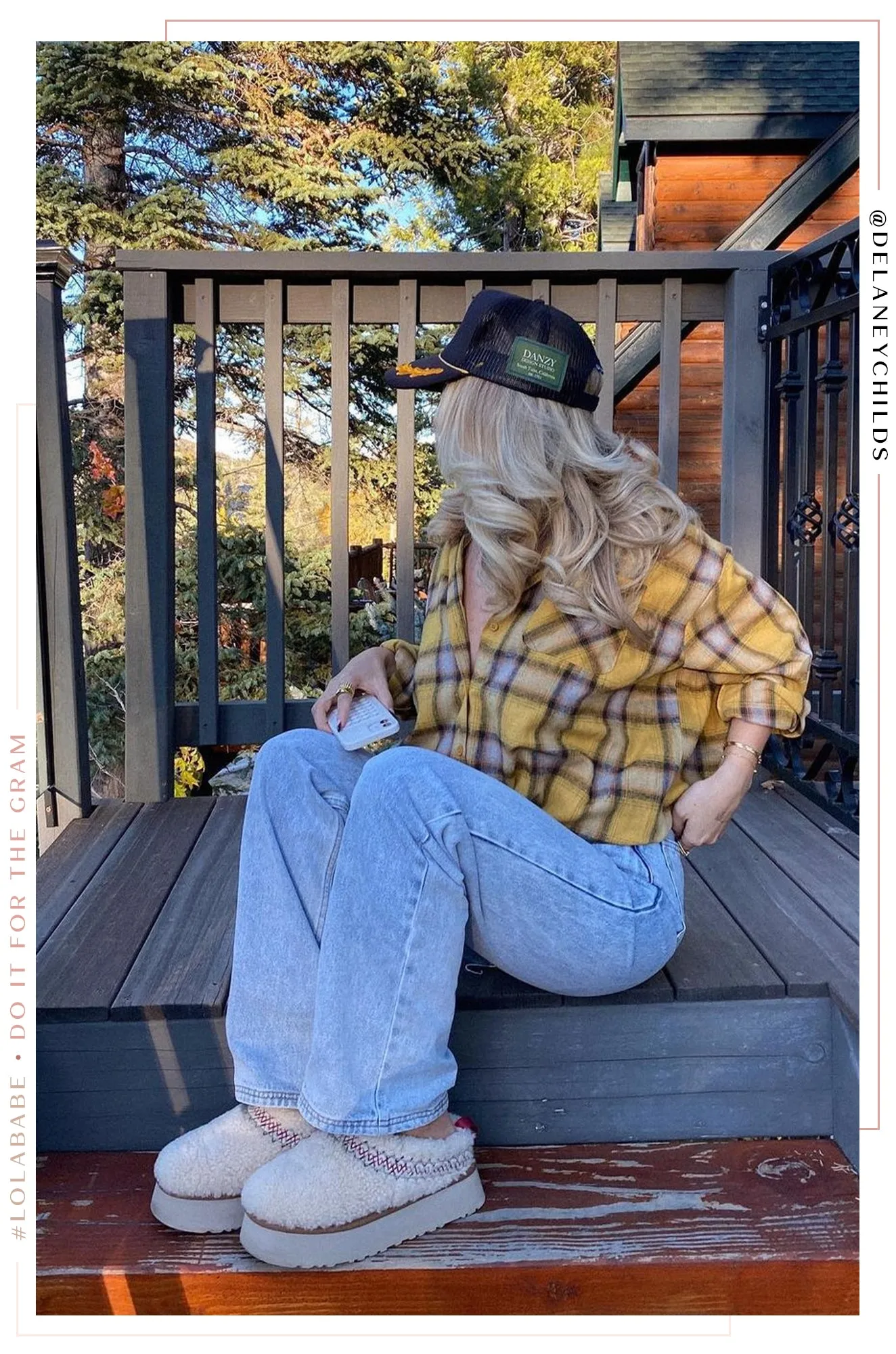 Downtown Chic Plaid Top - Yellow