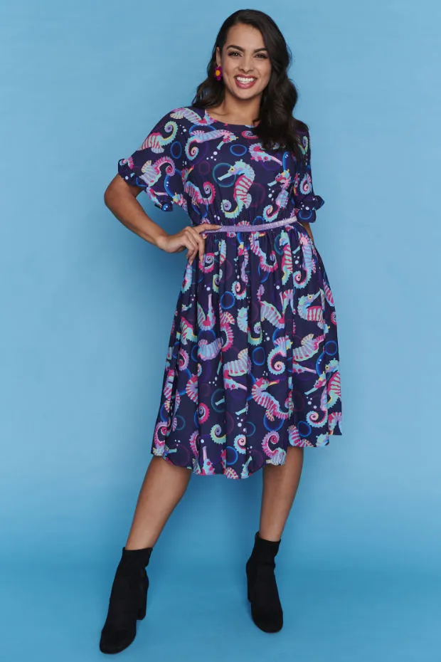 Ellen Seahorses Dress