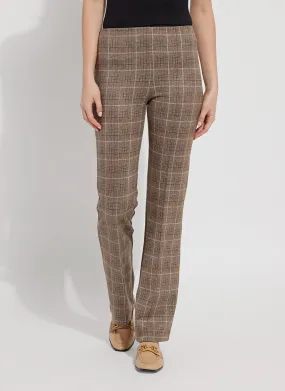 Elysse Pant - Cottage Plaid (33" Inseam)