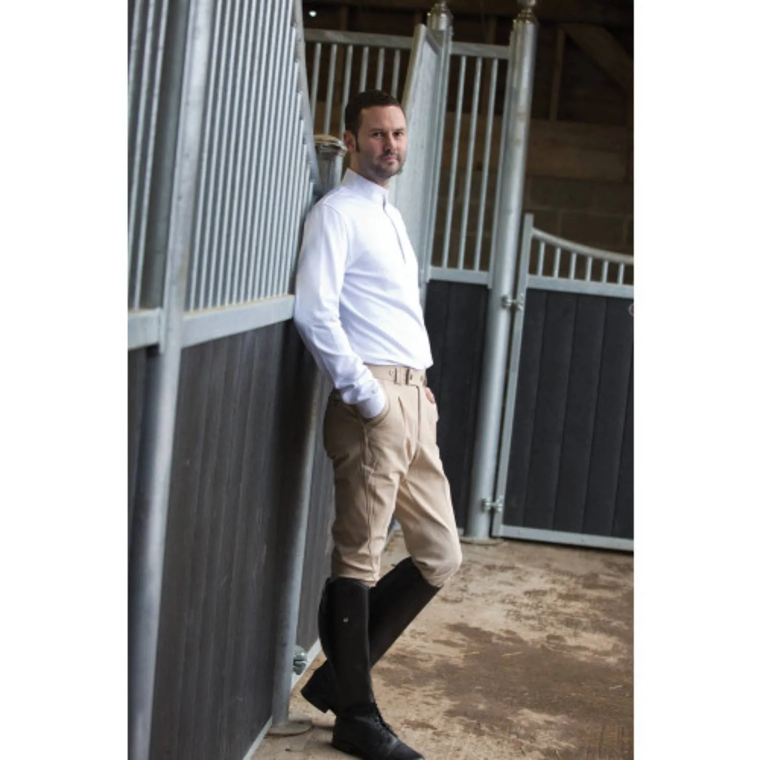 Equetech Mens Cosy Thermal Stock Shirt