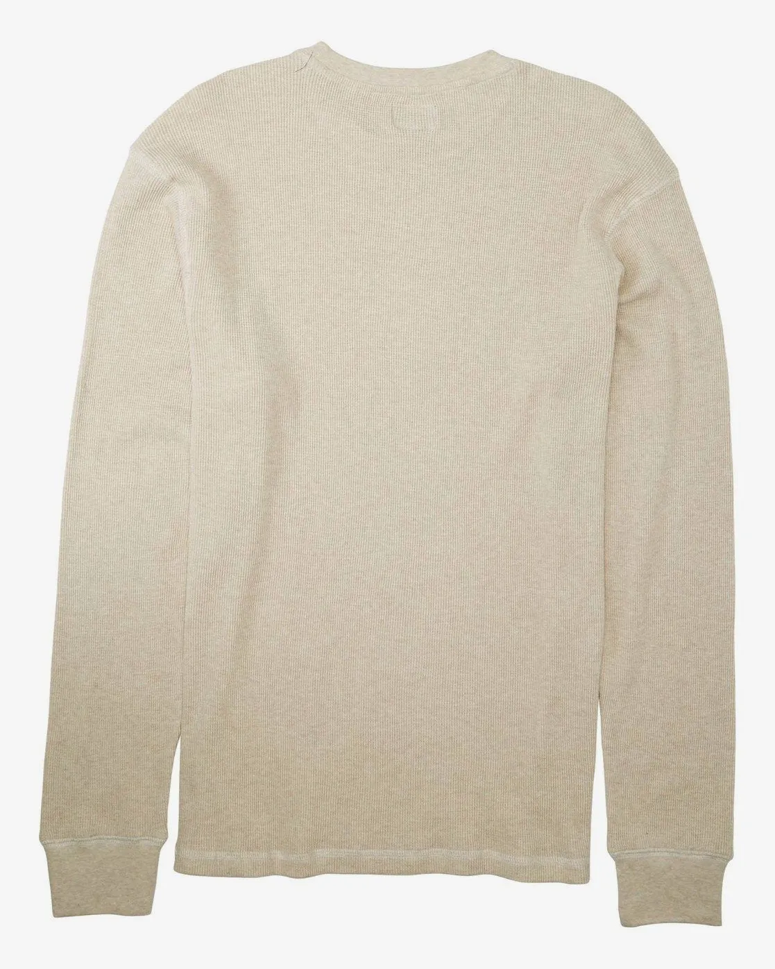 Essential Long Sleeve Thermal - Sand Heather