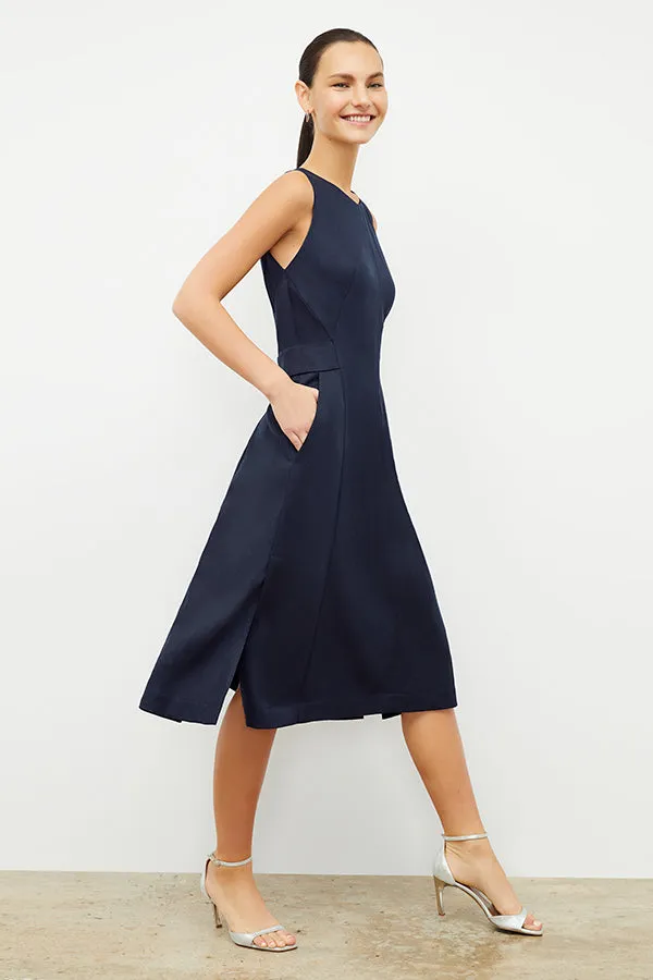 Estela Dress - Everyday Twill :: Night