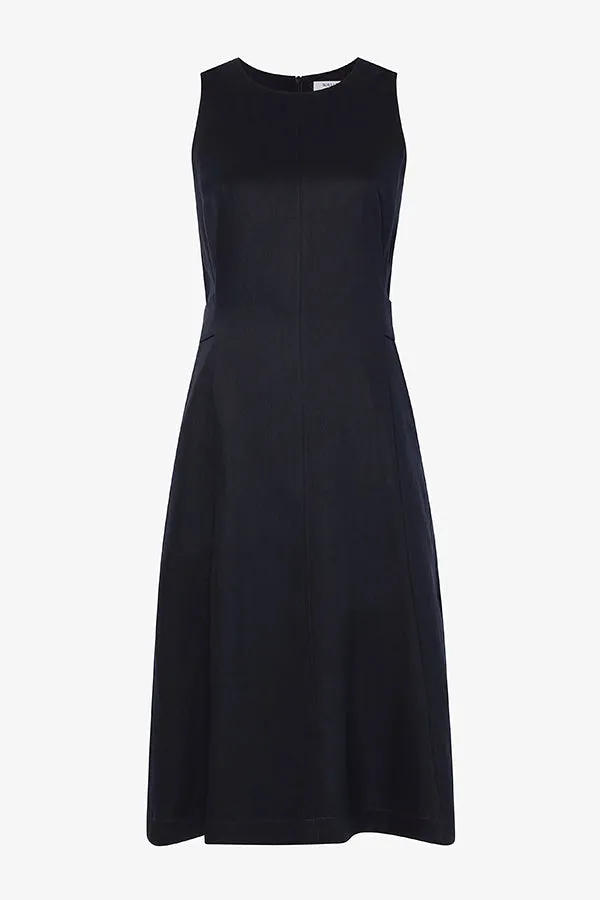 Estela Dress - Everyday Twill :: Night