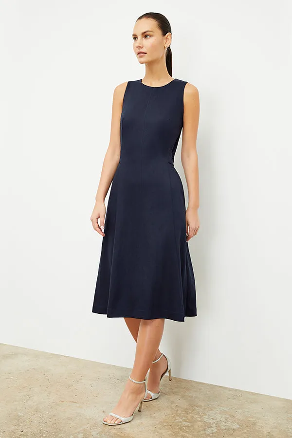 Estela Dress - Everyday Twill :: Night