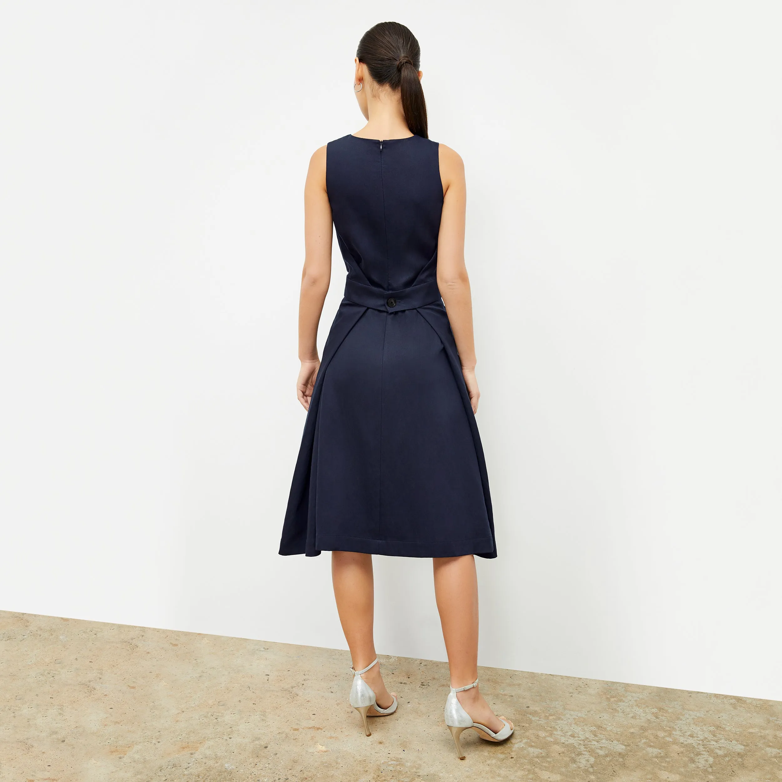 Estela Dress - Everyday Twill :: Night