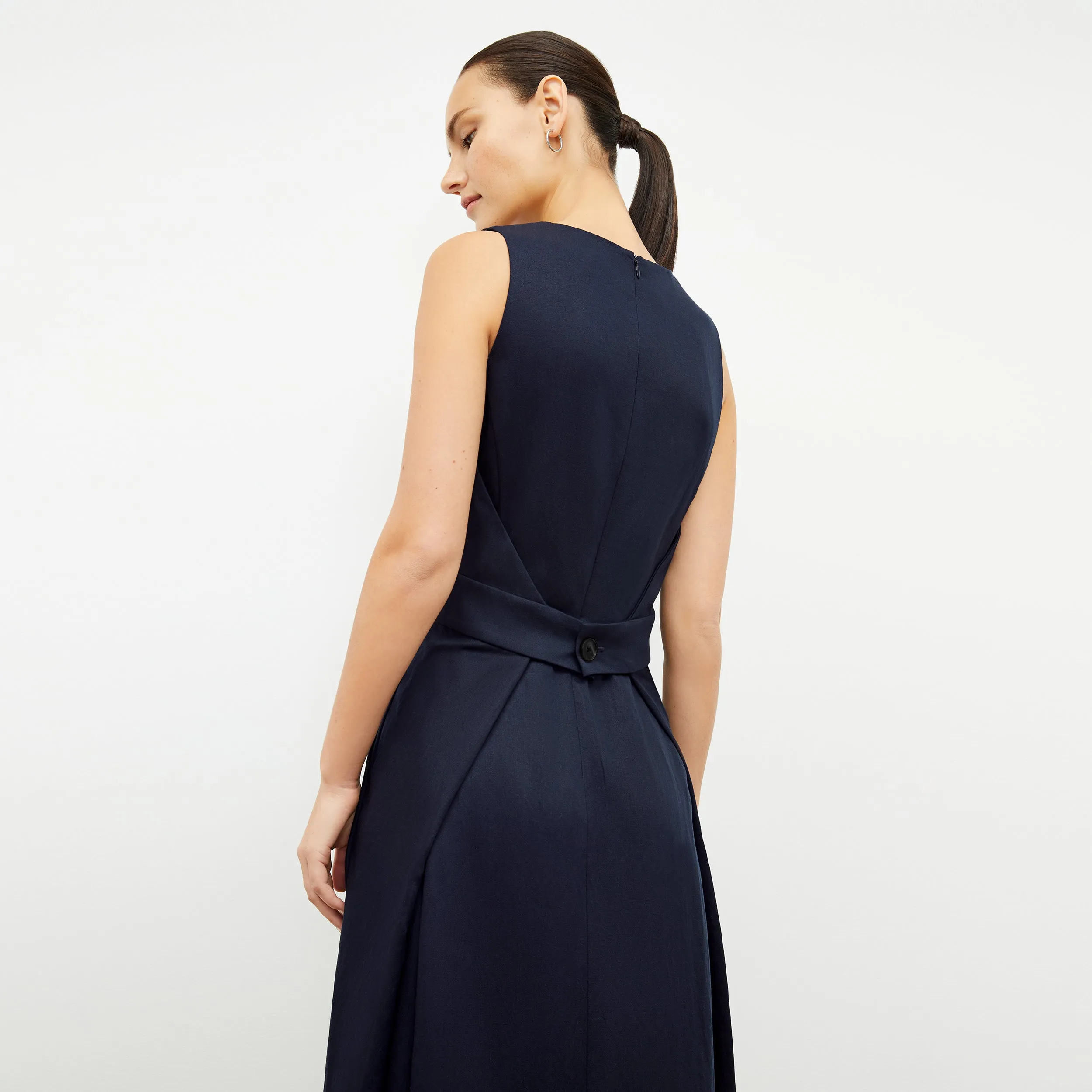 Estela Dress - Everyday Twill :: Night