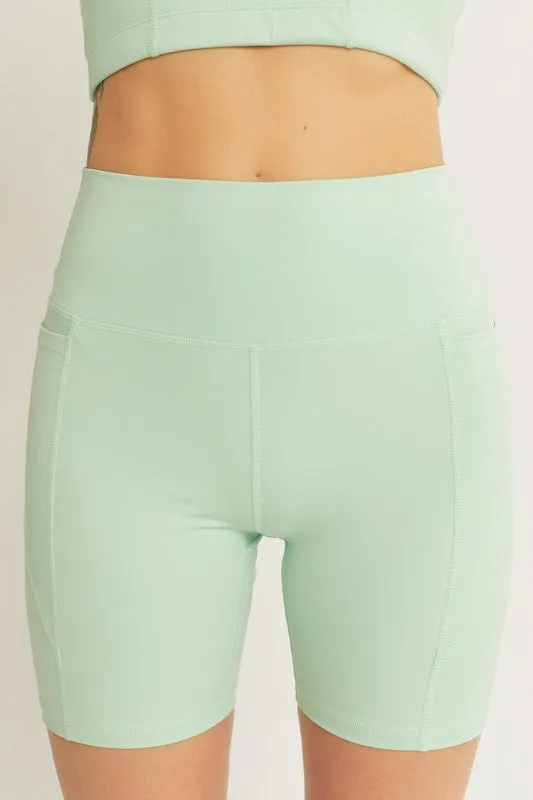 Explore More Collection - Activewear Leggings Shorts Seam Detail