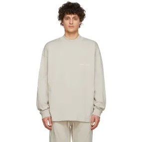 Fear of God Essentials Long-sleeve T-shirt SS23 'Wheat'