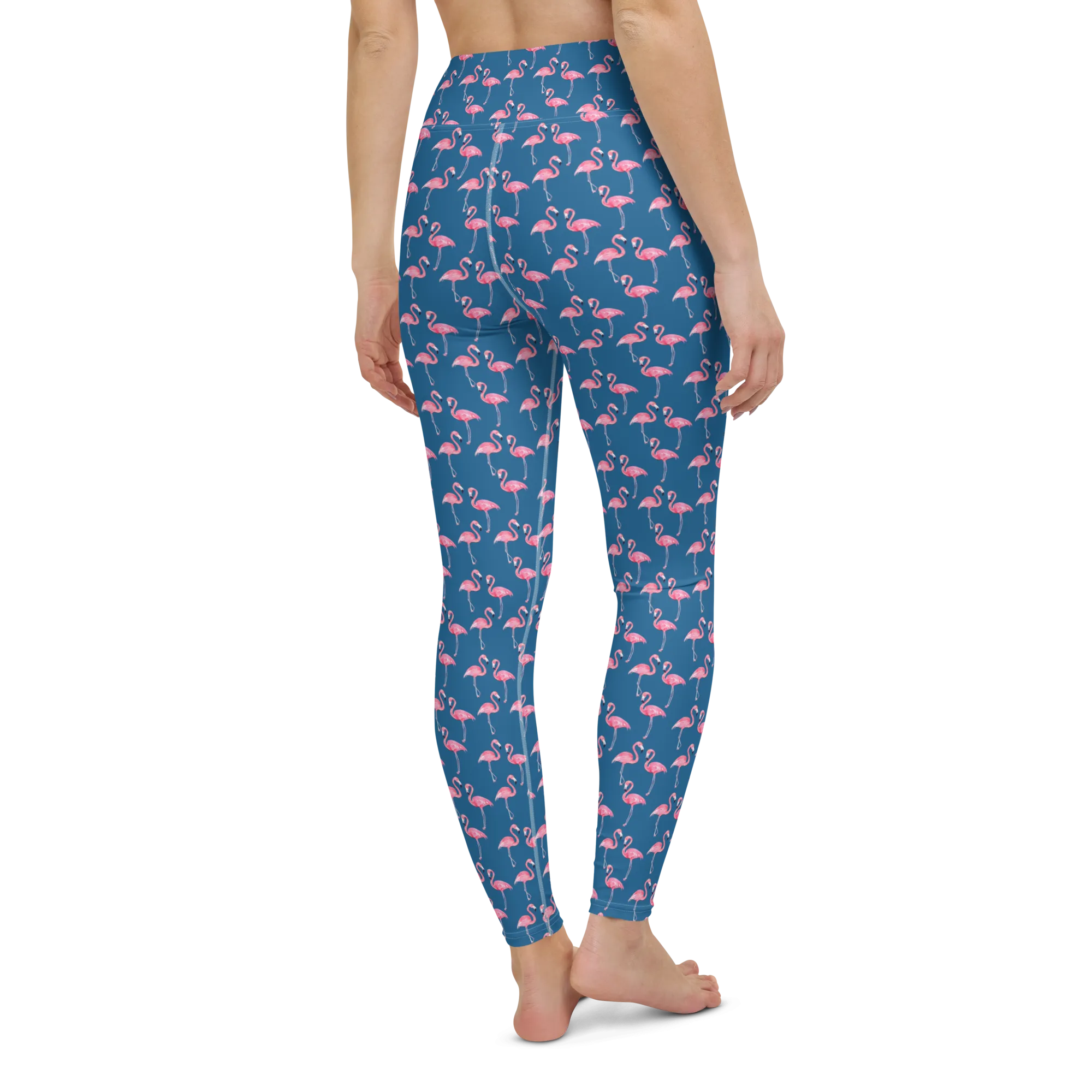 Flamingo Leggings - High Waist