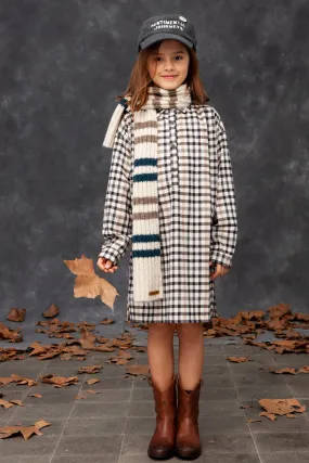 Girls Dress Tocoto Vintage Plaid