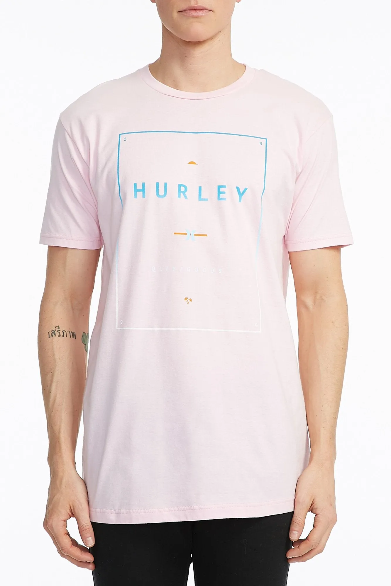 Hurley Guys Frame Graphic Logo Tee