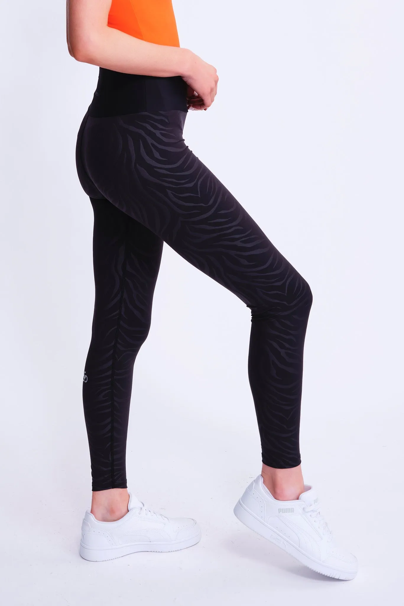 Iconic Zebra Off-Ice Leggings