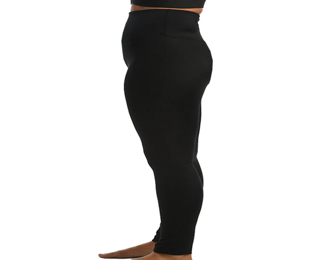 InstantFigure Plus Size Compression Hi-waist leggings 1WPL028C