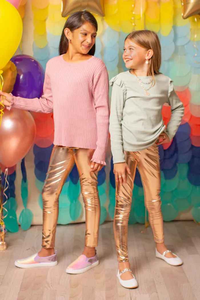 LEGGINGS GOLD 5-6