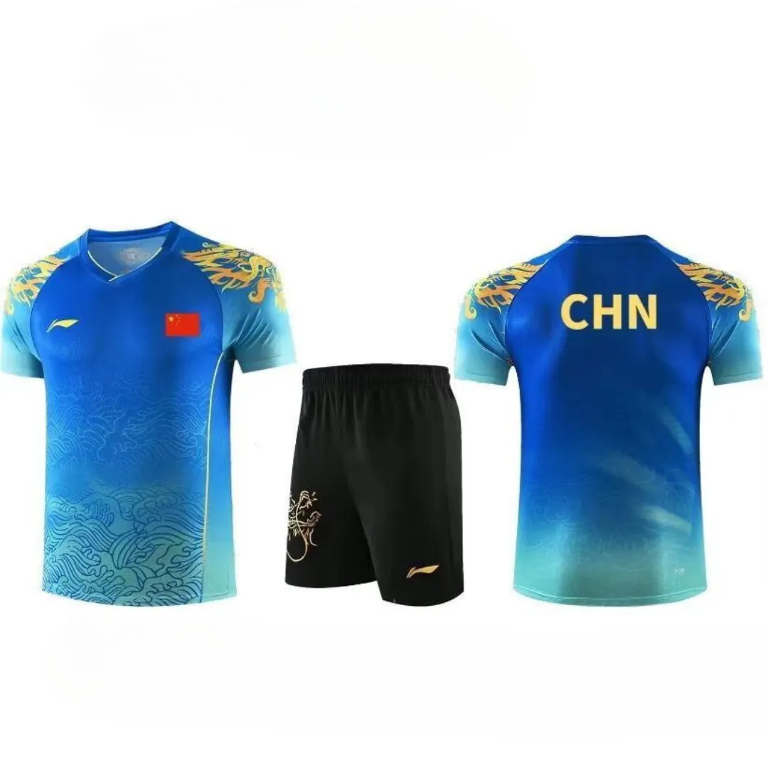 Li Ning 2024 Chinese National Team Table Tennis T-Shirt