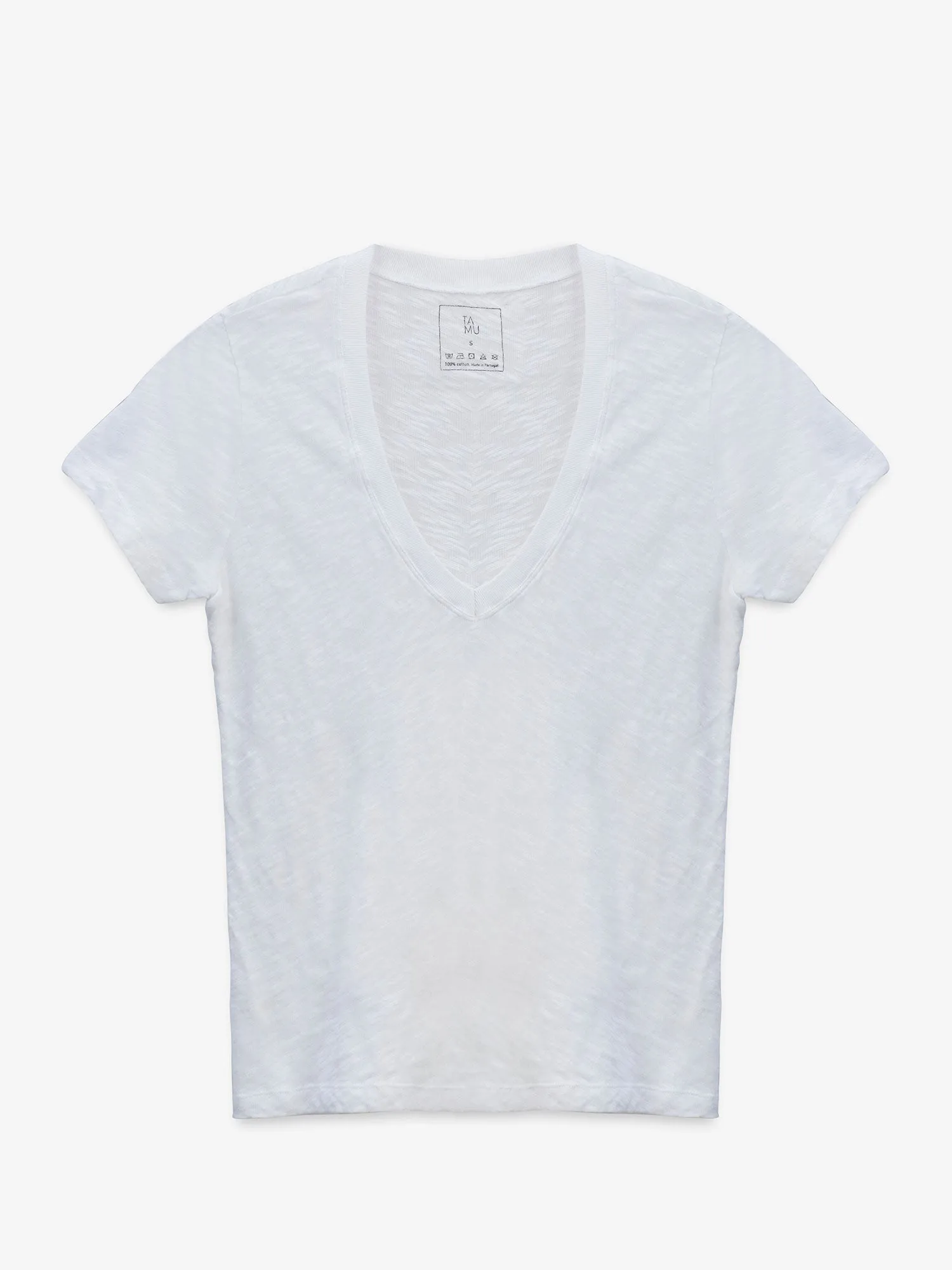 Linen Style T-Shirt White