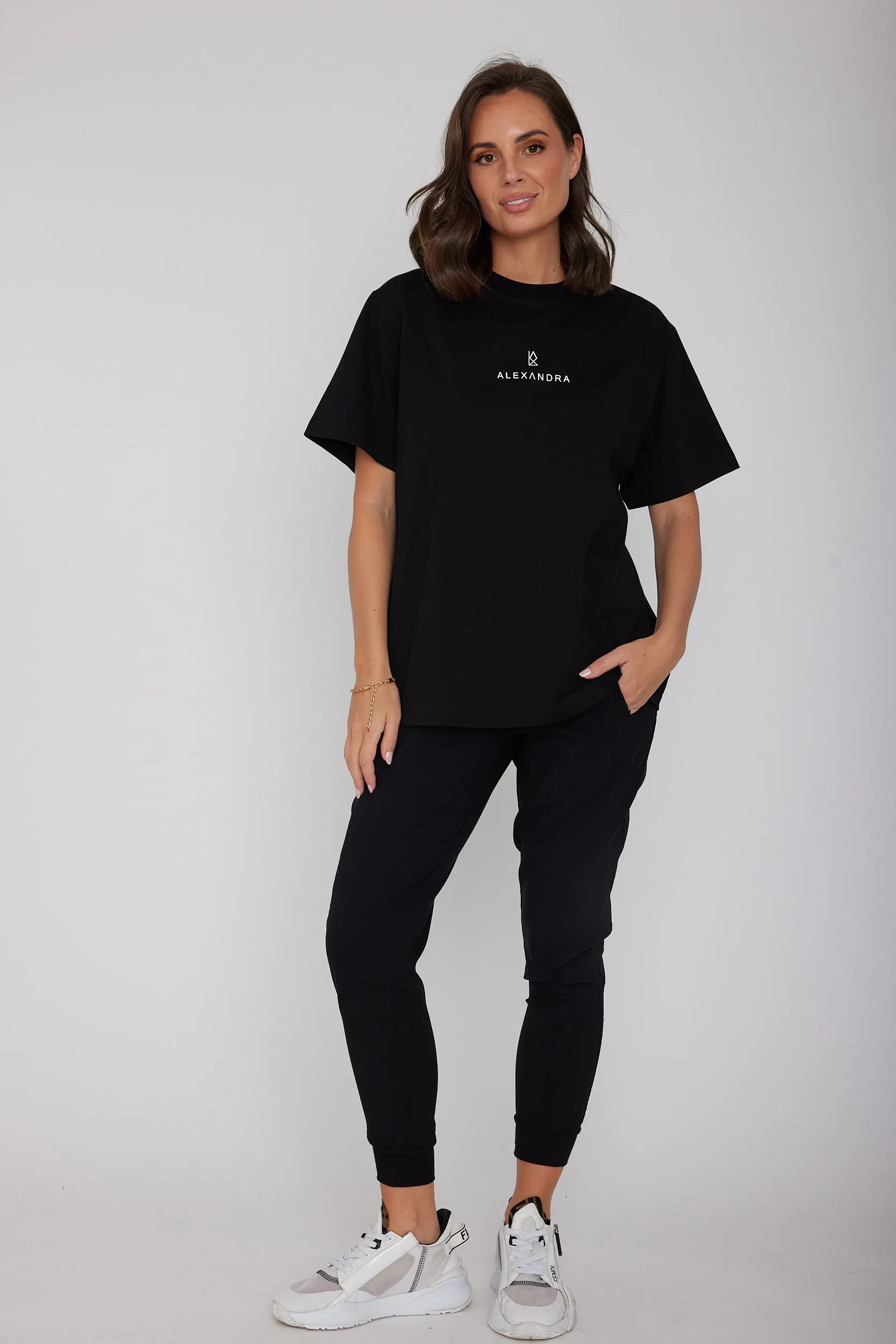 LOTTY T-Shirt Black