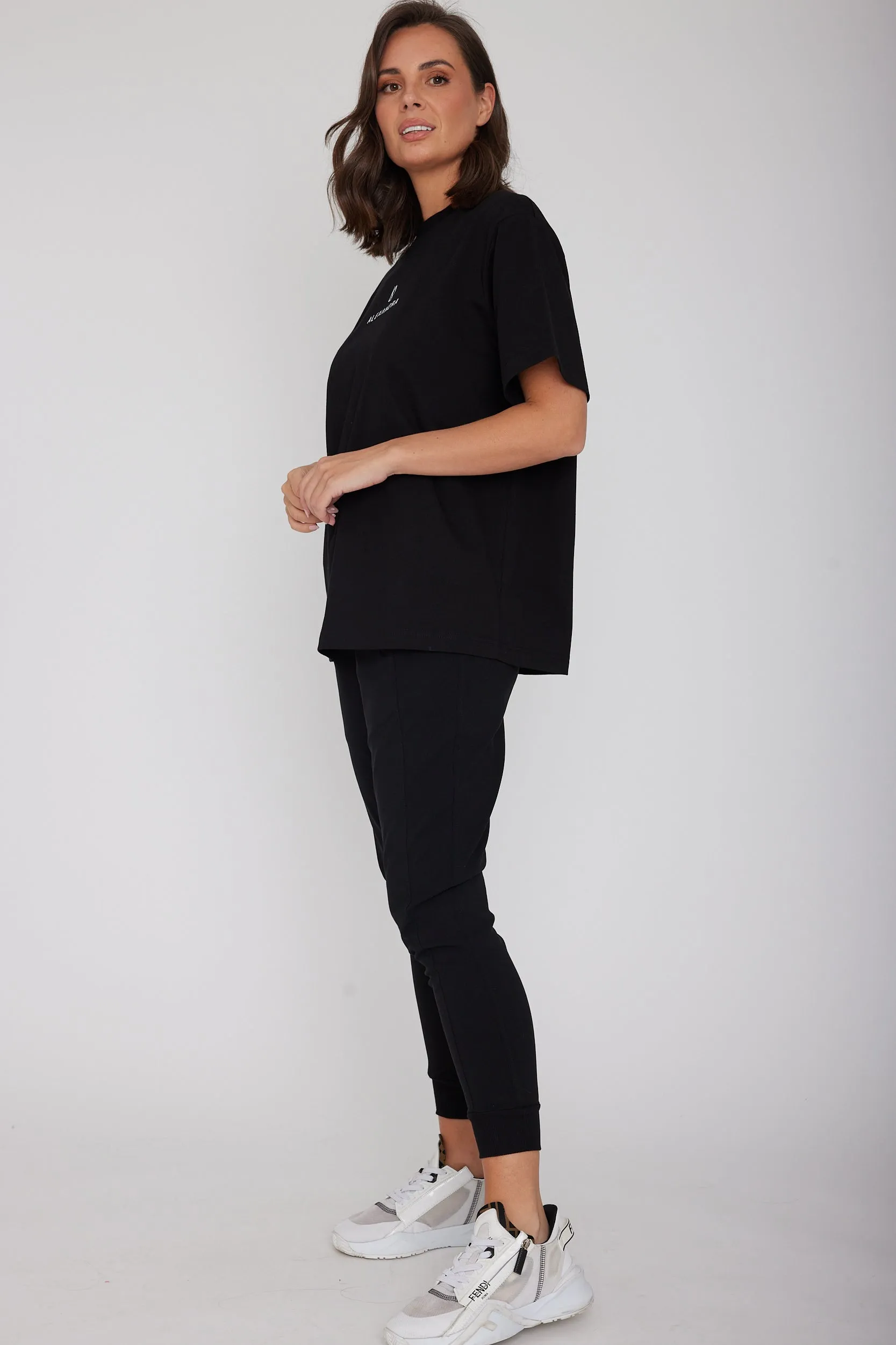 LOTTY T-Shirt Black