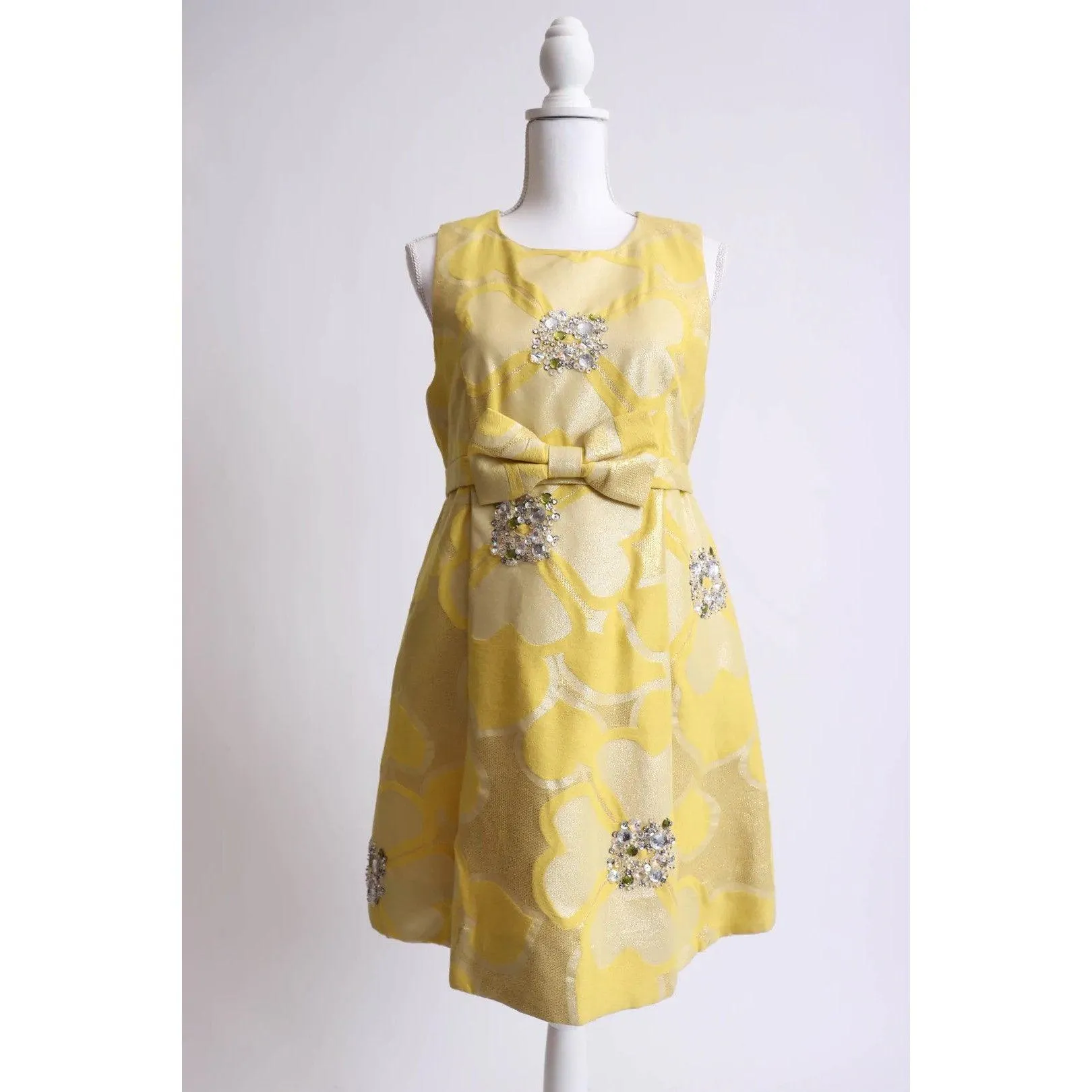 MARC JACOBS 00's Yellow Babydoll Dress | Size M/L