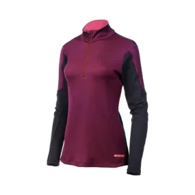 Mizuno | Breath Thermo Half-Zip | Women's | Purple Potion/Black