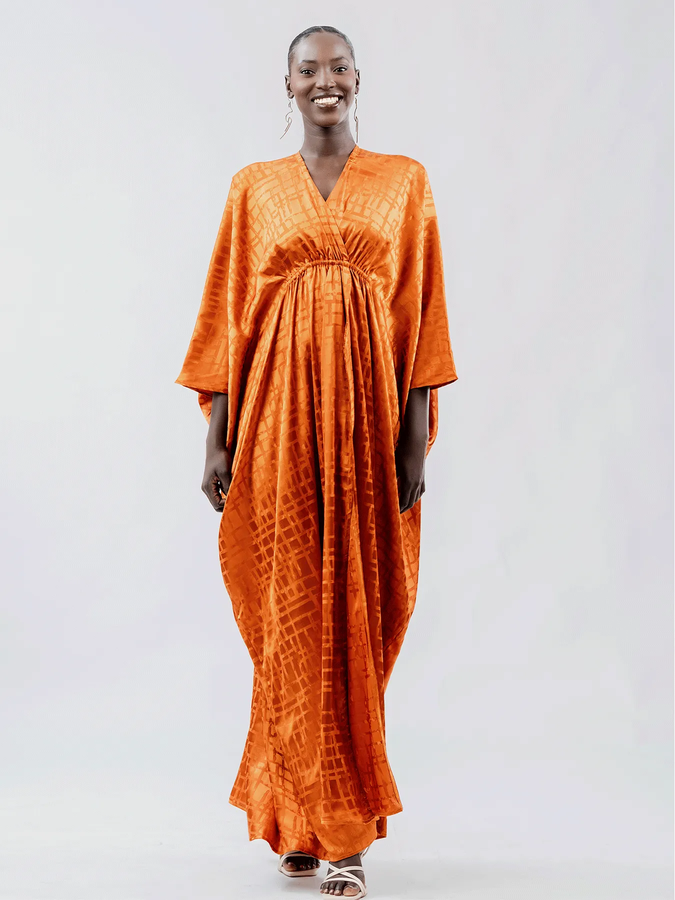 Naim Dress - Dhaw Rust