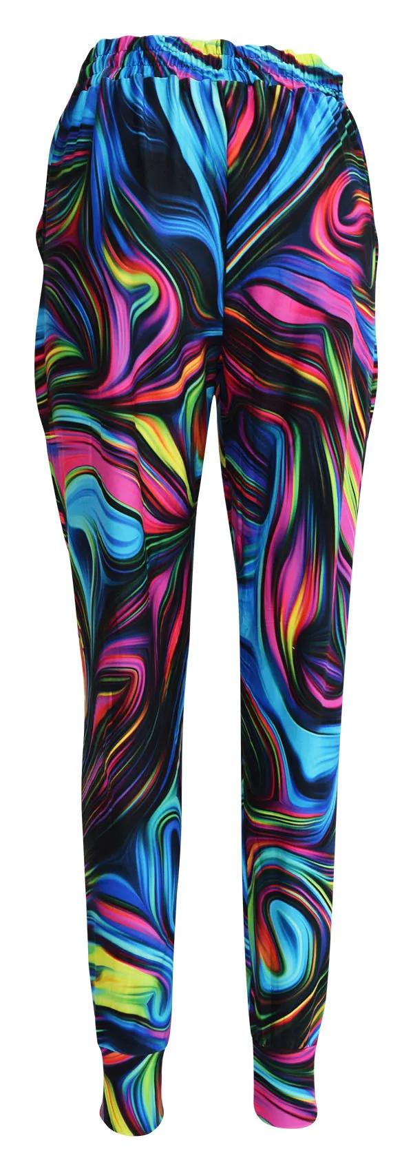 Neon Swirl Joggers