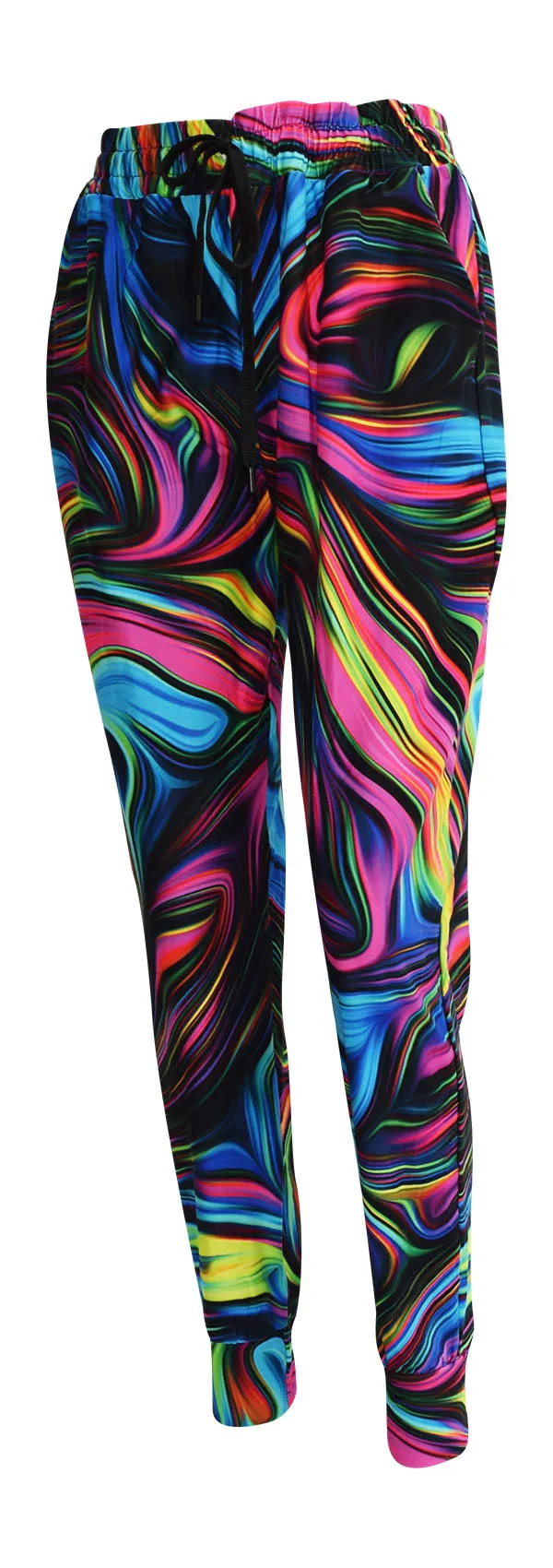 Neon Swirl Joggers