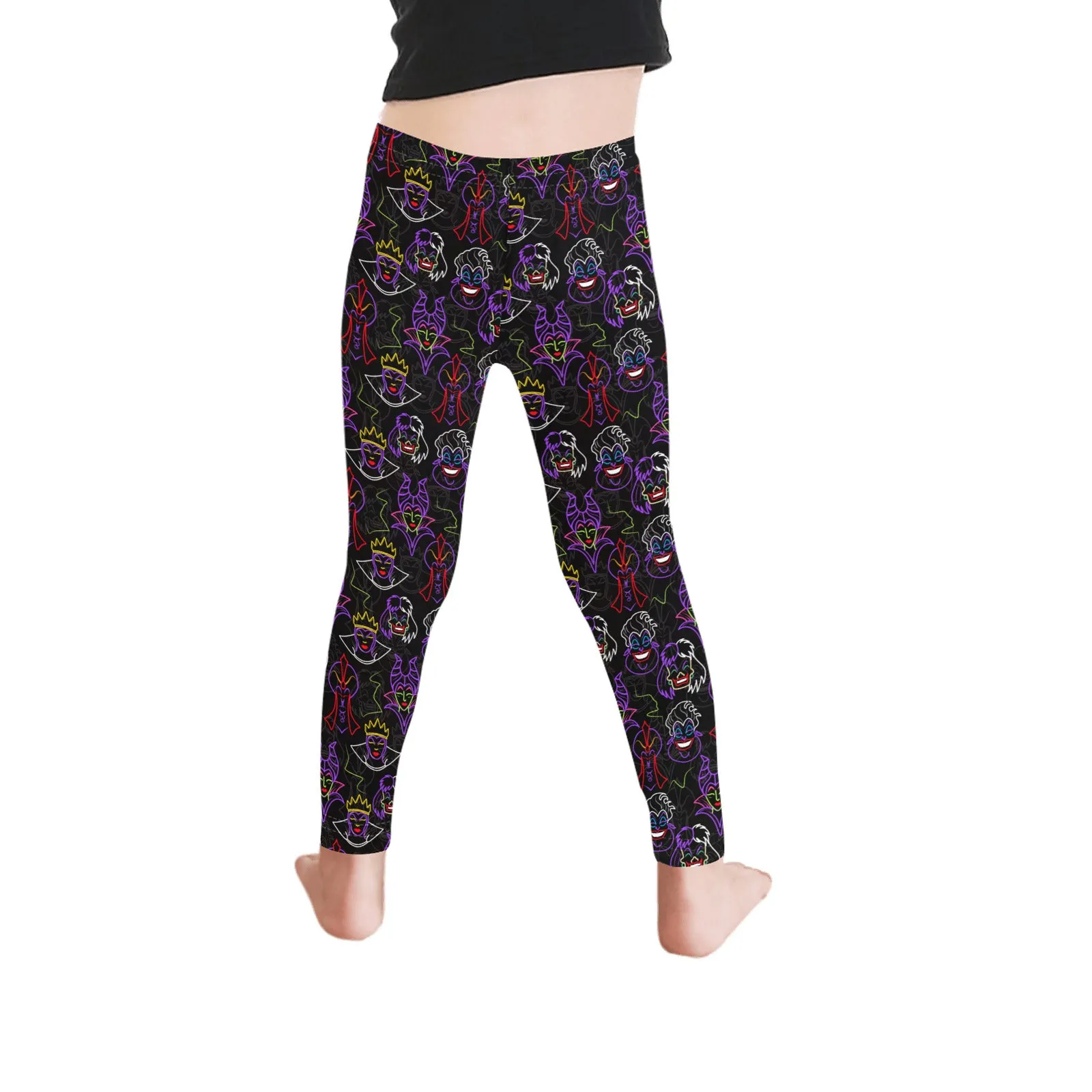 Neon Villains Kid's Leggings