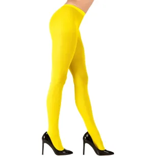 Neon Yellow Tights