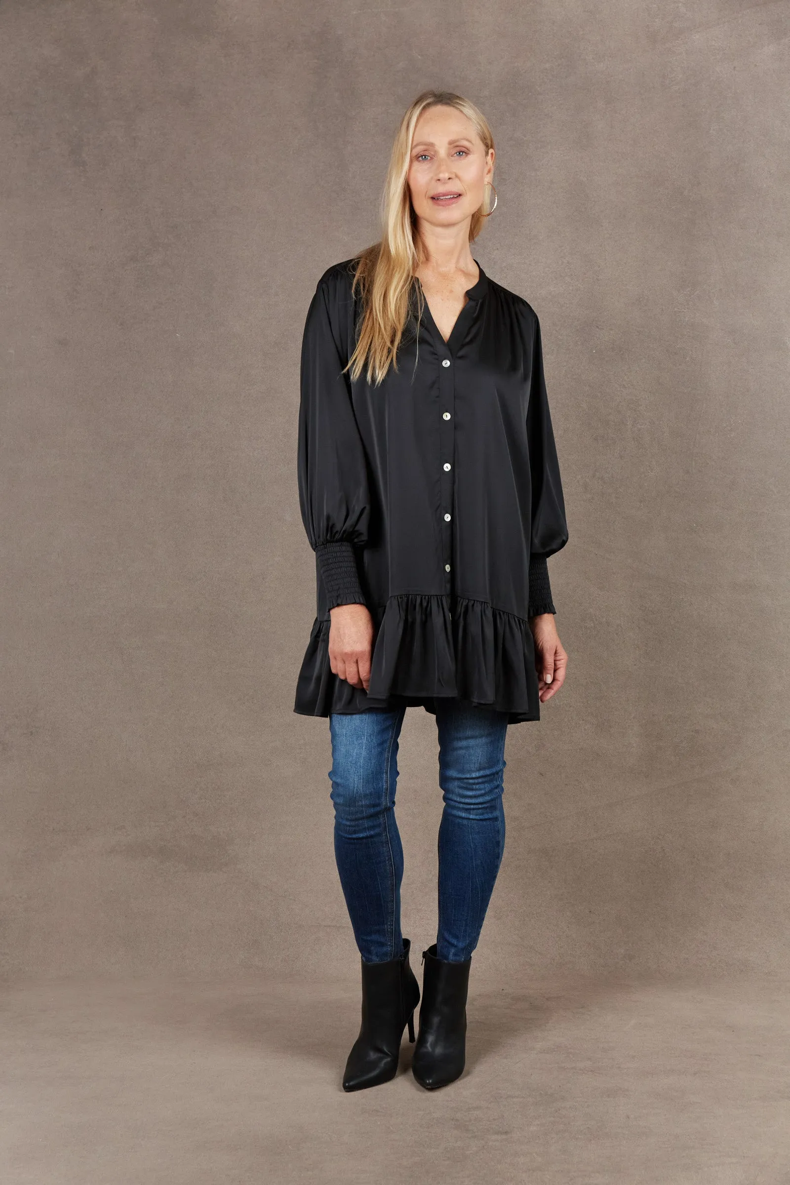 Norse Blouse - Ebony