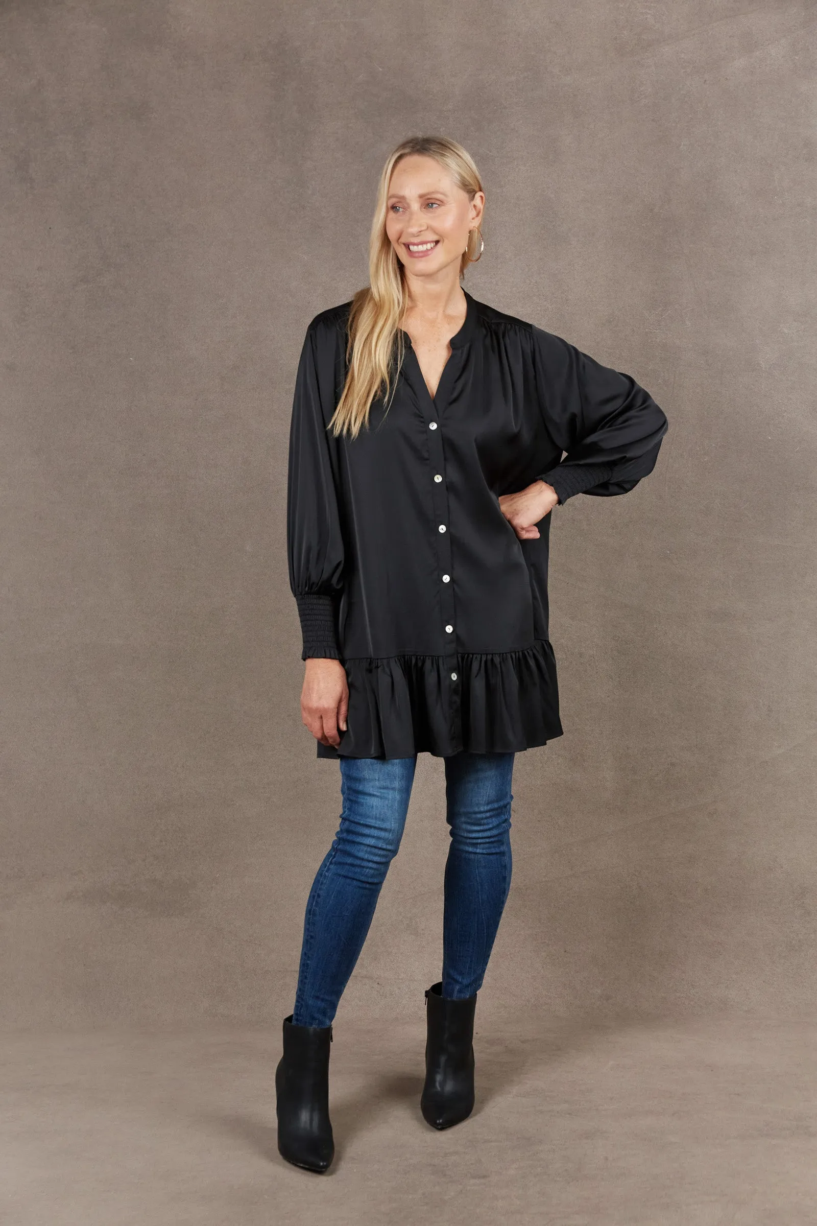 Norse Blouse - Ebony