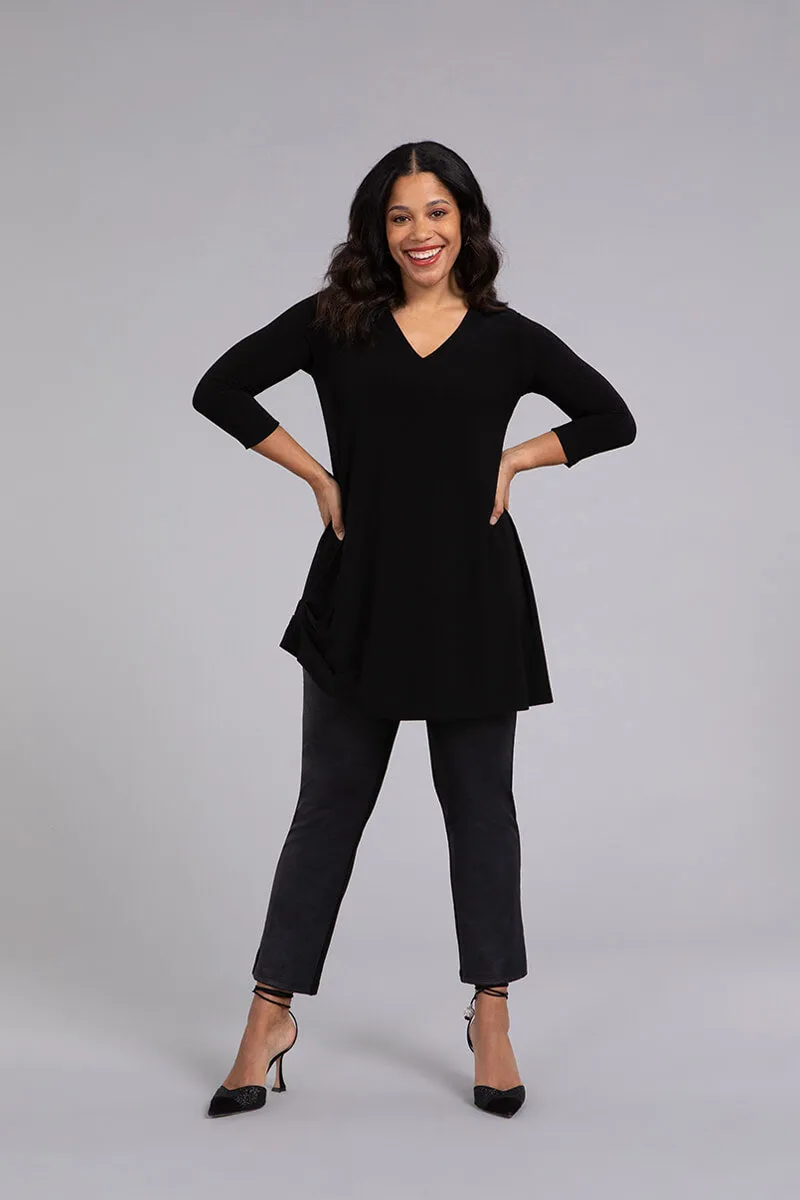 Nu Drama Tunic | Black