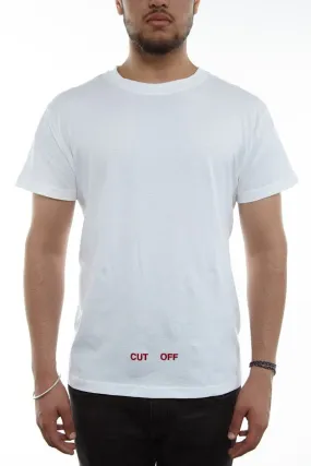 Off-white Silver Off T-shirt S/s Mens Style : Omaa002f161850520188