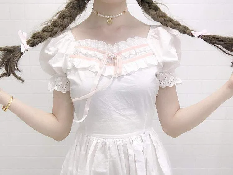 [Peiliee Finest] Swan Lake Doll Puff Sleeve Version  Dress