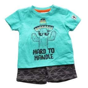 PETIT LEM TEE & SHORTS - HARD TO HANDLE