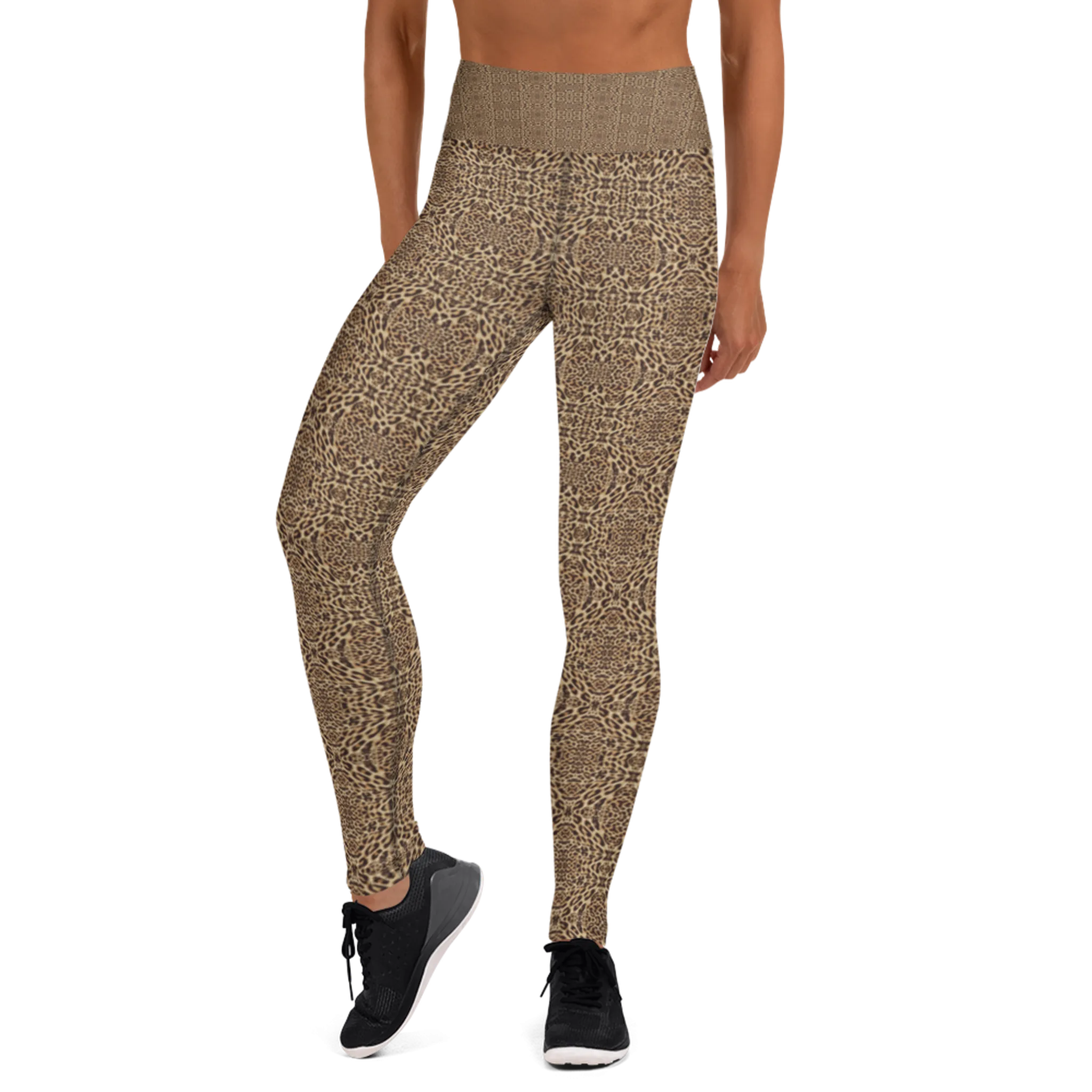 Recursia Contemplative Jaguar II Yoga Leggings