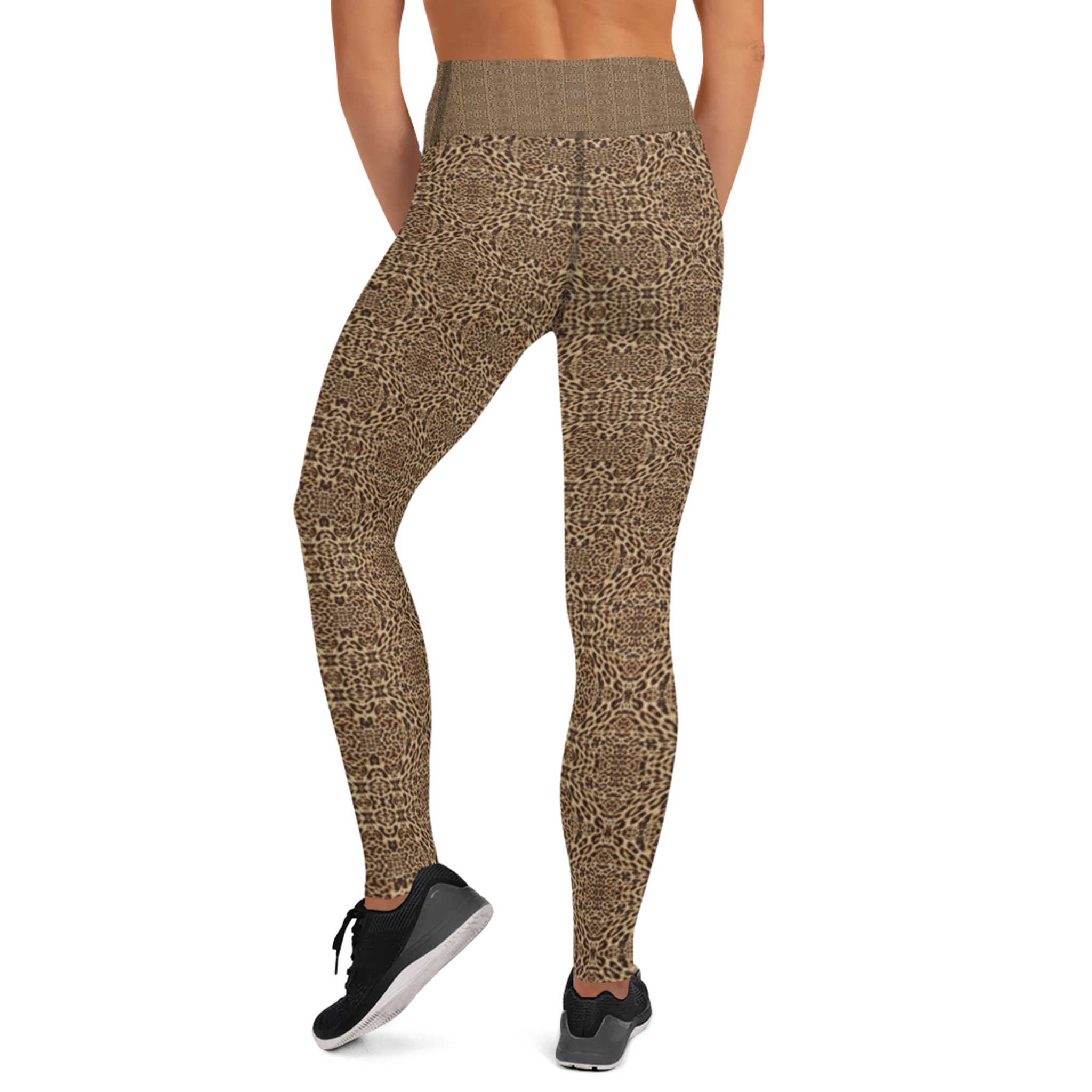 Recursia Contemplative Jaguar II Yoga Leggings