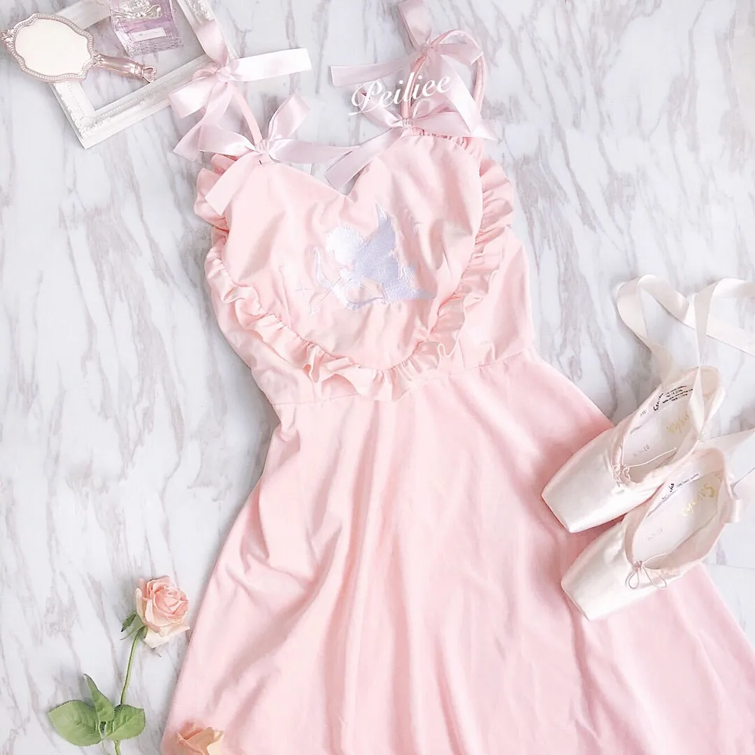 [Sample Sale] Peiliee 2 Years Anniversary The Dreamy Velvet Dress And Cotton Dress Set