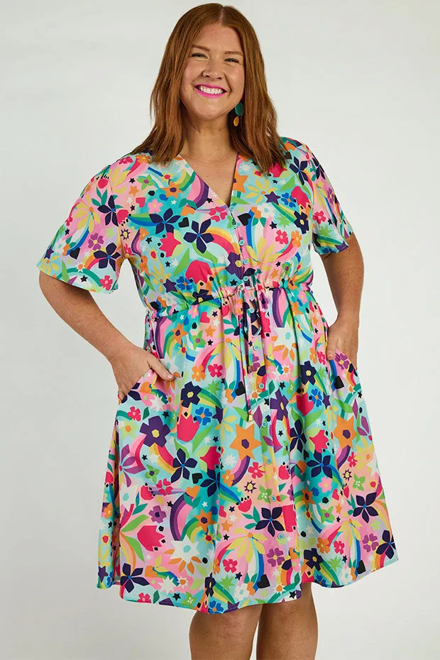 Siena Rainbow Bright Dress