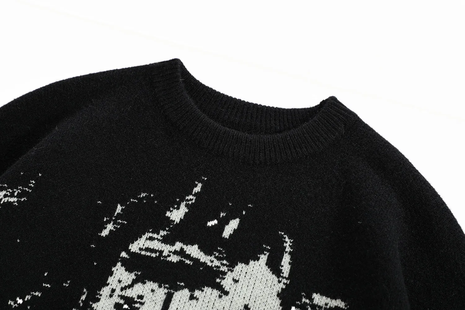 Silent Echo | Monochrome Art Sweater