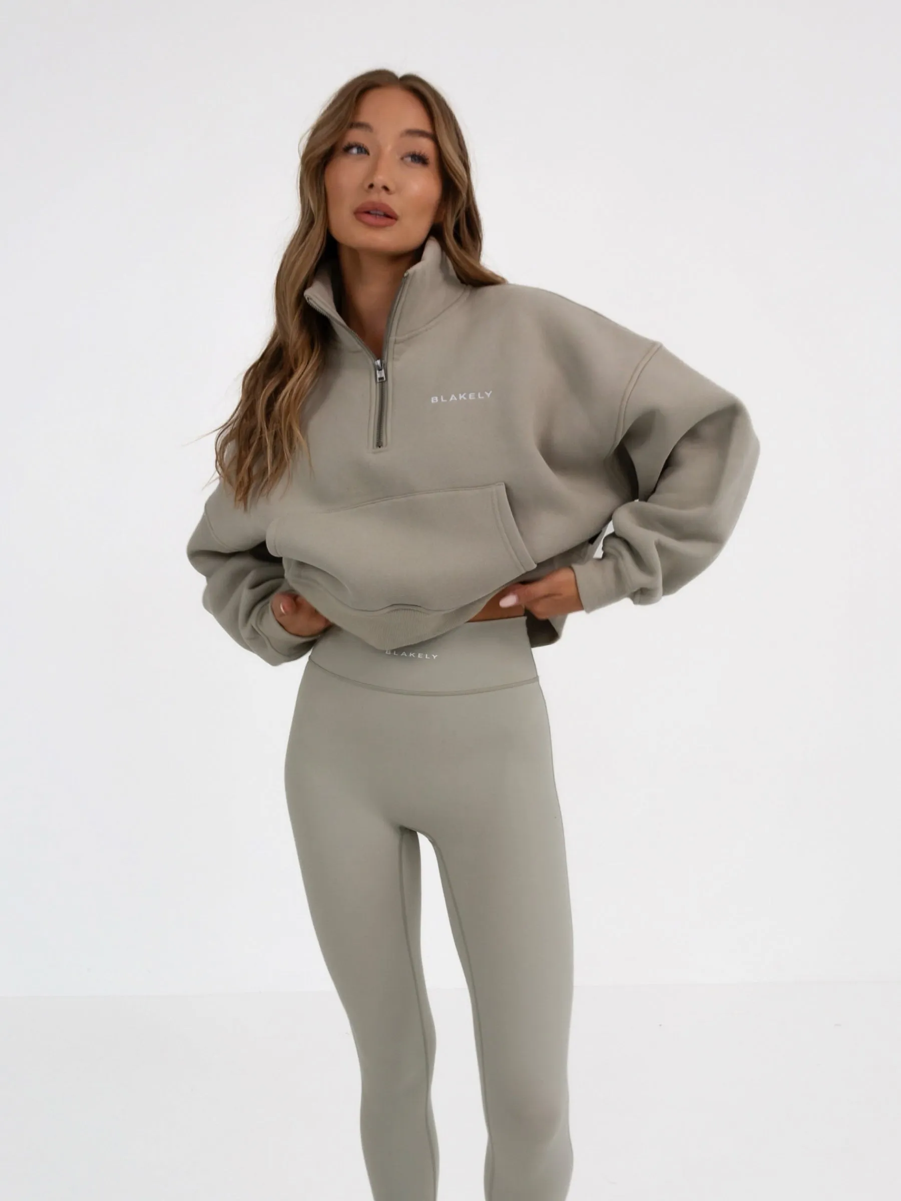 Soho 1/4 Zip Jumper - Grey