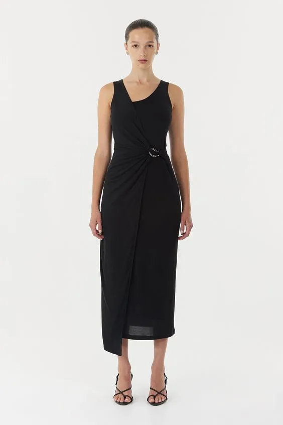 Third Form Stirling Twist Midi Dress