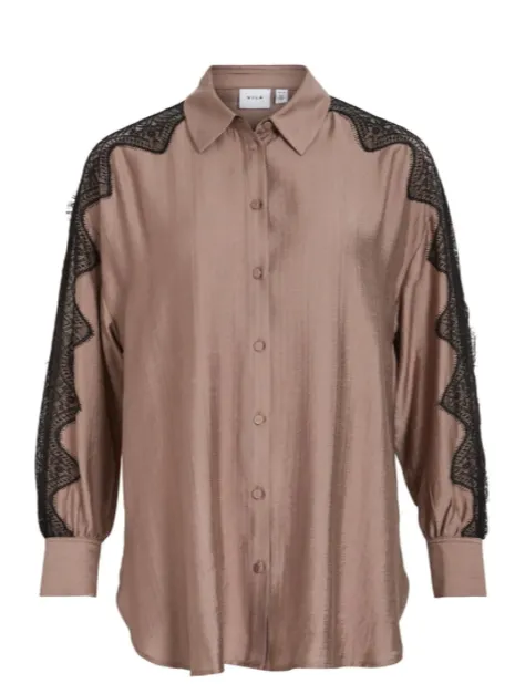 Wilma Lace Shirt - Fossil