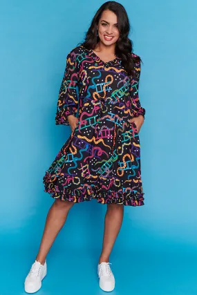 Winnie Snakes & Ladders Dress